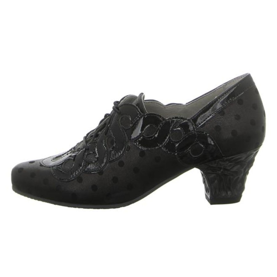 Damen Simen Pumps | Simen - Schnurpumps - Schwarz