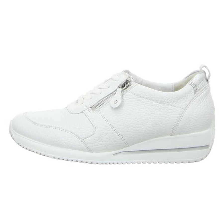 Damen Waldläufer Schnurschuhe | Waldlaufer - Schnurschuhe - Himona - Weiss Silber