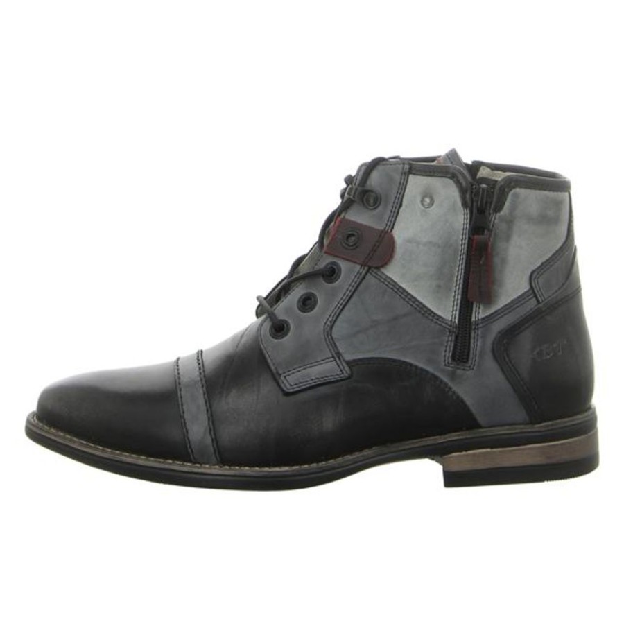 Herren Krisbut Stiefel | Krisbut - Stiefeletten - Grau-Kombi