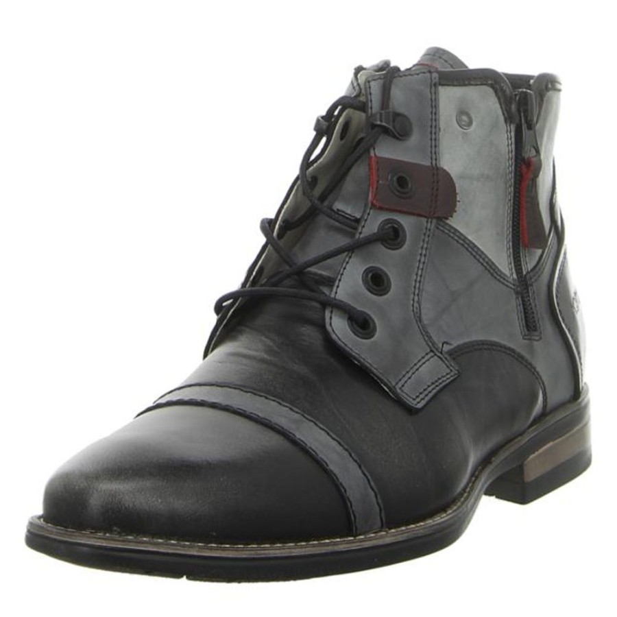 Herren Krisbut Stiefel | Krisbut - Stiefeletten - Grau-Kombi